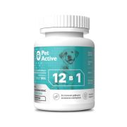 PetActive витаминно - минеральный комплекс 12 в 1 для взрослых собак всех пород 50гр  1/35--