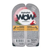 AlphaPet WOW Superpremium 100 гр. д/щенков, берем. собак  ломтики индейки с потрошками в соусе 2369  1/15
