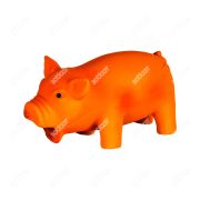 Игрушка д/собак Свинка пищалка д/собак 14х8х6см латекс, микс арт.2024-6474