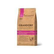 GRANDORF DOG 10кг Turkey MED&MAXI (индейка д/соб. средних и круп. пор.)  1/4
