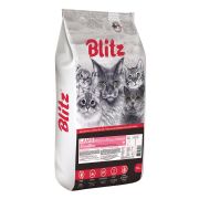 BLITZ Sensitive 10 кг д/к ADULT CATS LAMB /сухой корм для взрослых  кошек с Ягненком 0238