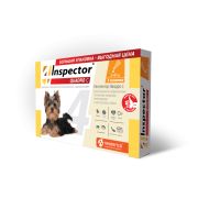 Инспектор Квадро С, Капли для собак 1-4кг, 3 шт 1/16