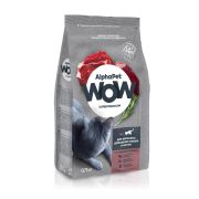 AlphaPet WOW Superpremium 0,75 кг д/кошек и котов взрослых домашних c говядиной и печенью  1/12 0822 --