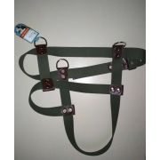 Шлейка брезент №36 ездовая на кавказкую овчарку 75см/90-100см  АРТ406*  1/5