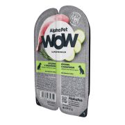 AlphaPet WOW Superpremium 100 гр. д/собак взрослых кролик с кабачком нежные ломтики 1/15 2352