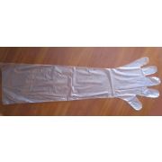 Перчатки для ИО п/э  и родовспоможения КРС 21 микрон Велес-Зоо 1/100  90 см.