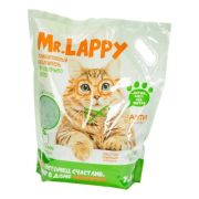 Наполнитель MR.LAPPY д/кошек СИЛИКАГЕЛЕВЫЙ Зеленое яблоко 7,6л / 3,4кг 1/4