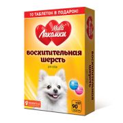МультиЛакомки Восхитит шерсть для собак 100 таб 1/30