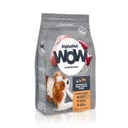AlphaPet WOW Superpremium 1,5 кг д/собак взрослых мелких пород с индейкой и рисом  1/6 1058
