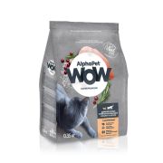 AlphaPet WOW Superpremium 0,35 кг д/кошек и котов взрослых стерилизованных c цыпленком  1/14 1522