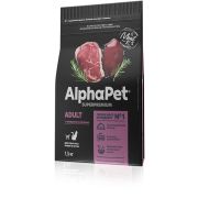 AlphaPet Superpremium 7,5 кг д/кошек и котов взрослых с говядиной и печенью 1/1  0891  BREEDER
