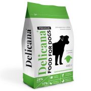 Delicana сух.д/собак мелких пород ягненок с рисом 400г 1/20 2672
